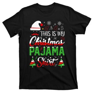 This Is My Christmas Pajama Shirt Xmas Family T-Shirt