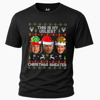 This Is My Ugliest Christmas Antibiden Sweater Funny Xmas Performance Shirt