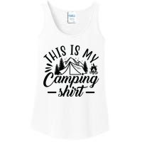 This Is My Camping Gift Funny Statet Saying Funny Gift Ladies Essential Tank