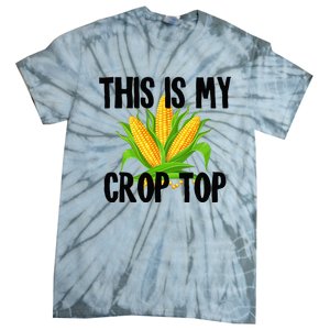 This Is My Crop Top Hilarious Funny Meme Tie-Dye T-Shirt