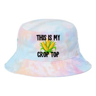 This Is My Crop Top Hilarious Funny Meme Tie Dye Newport Bucket Hat