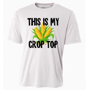 This Is My Crop Top Hilarious Funny Meme Cooling Performance Crew T-Shirt