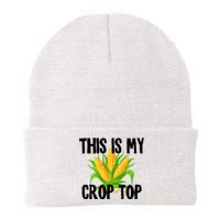 This Is My Crop Top Hilarious Funny Meme Knit Cap Winter Beanie