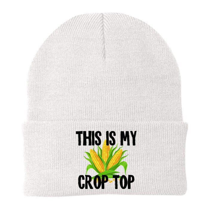 This Is My Crop Top Hilarious Funny Meme Knit Cap Winter Beanie