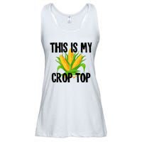 This Is My Crop Top Hilarious Funny Meme Ladies Essential Flowy Tank