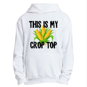 This Is My Crop Top Hilarious Funny Meme Urban Pullover Hoodie