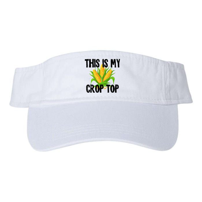 This Is My Crop Top Hilarious Funny Meme Valucap Bio-Washed Visor