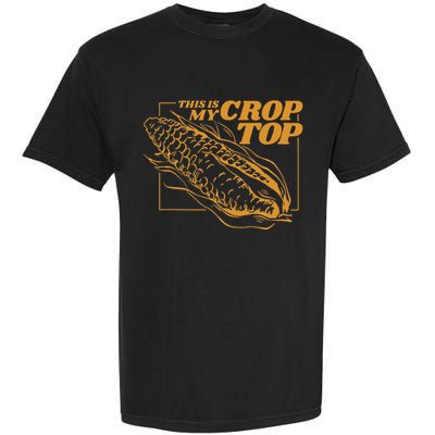 This Is My Crop Top Corn Garment-Dyed Heavyweight T-Shirt