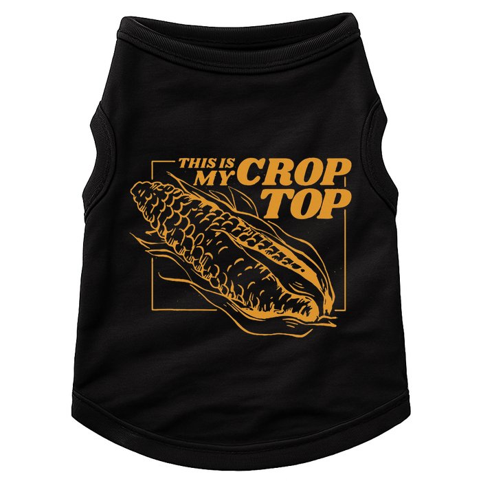 This Is My Crop Top Corn Doggie Tank