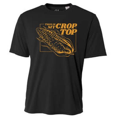 This Is My Crop Top Corn Cooling Performance Crew T-Shirt