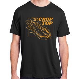 This Is My Crop Top Corn Adult ChromaSoft Performance T-Shirt