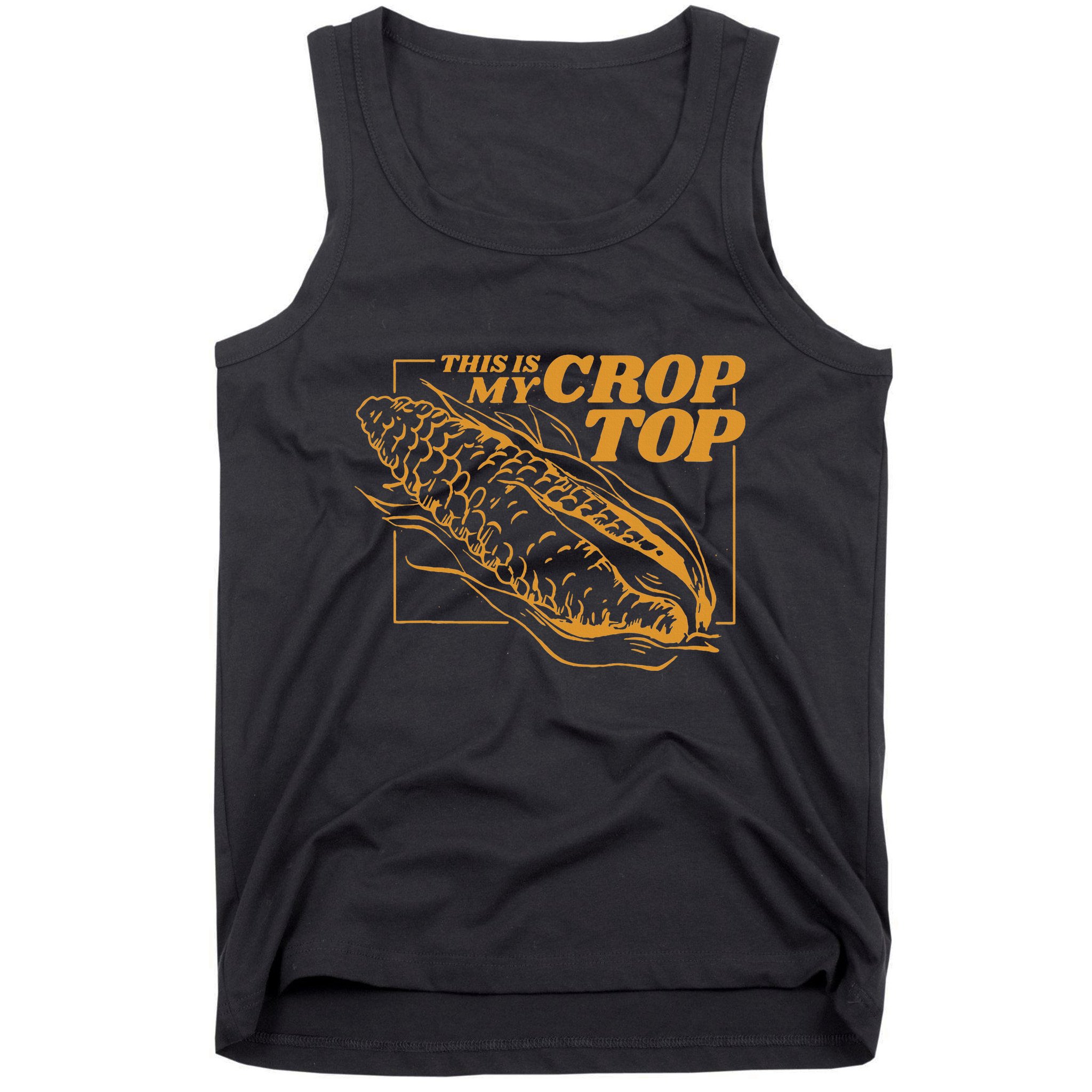 This Is My Crop Top Corn Tank Top