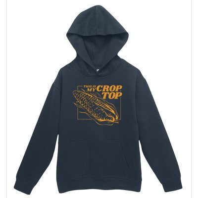 This Is My Crop Top Corn Urban Pullover Hoodie