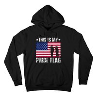 This Is My Pride Flag USA American 4th Of July Patriotic Hoodie