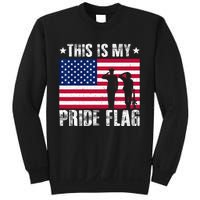 This Is My Pride Flag USA American 4th Of July Patriotic Sweatshirt