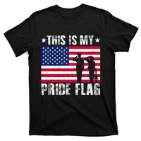 This Is My Pride Flag USA American 4th Of July Patriotic T-Shirt