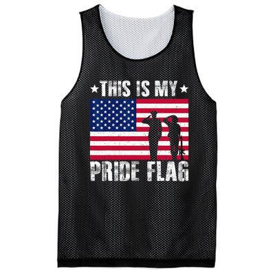 This Is My Pride Flag USA American 4th Of July Patriotic Mesh Reversible Basketball Jersey Tank