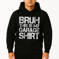 This Is My Garage Mechanic Dad Jokes Funny Fathers Day Hoodie