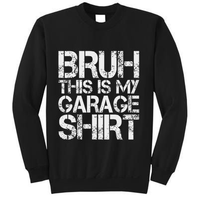 This Is My Garage Mechanic Dad Jokes Funny Fathers Day Sweatshirt