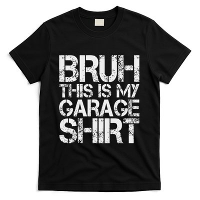 This Is My Garage Mechanic Dad Jokes Funny Fathers Day T-Shirt