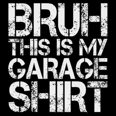 This Is My Garage Mechanic Dad Jokes Funny Fathers Day T-Shirt