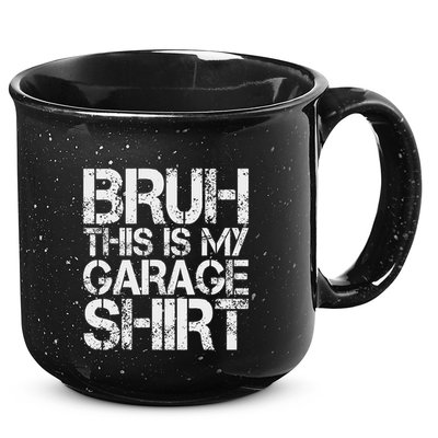 This Is My Garage Mechanic Dad Jokes Funny Fathers Day 15oz Campfire Ceramic Mug