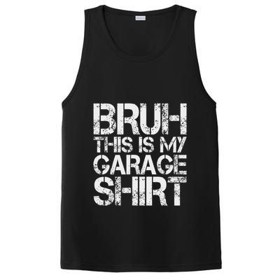 This Is My Garage Mechanic Dad Jokes Funny Fathers Day PosiCharge Competitor Tank