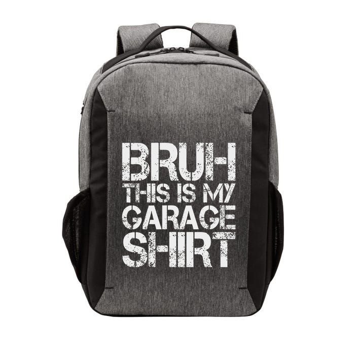 This Is My Garage Mechanic Dad Jokes Funny Fathers Day Vector Backpack