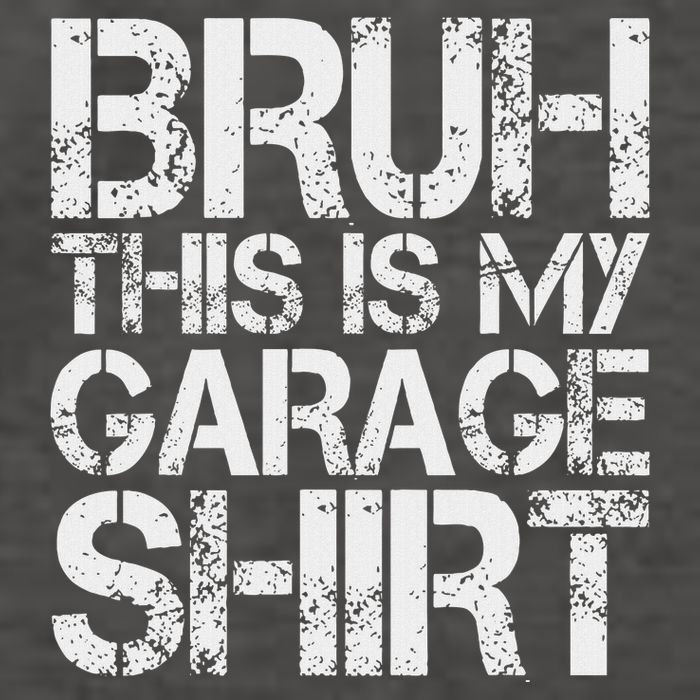 This Is My Garage Mechanic Dad Jokes Funny Fathers Day Vector Backpack