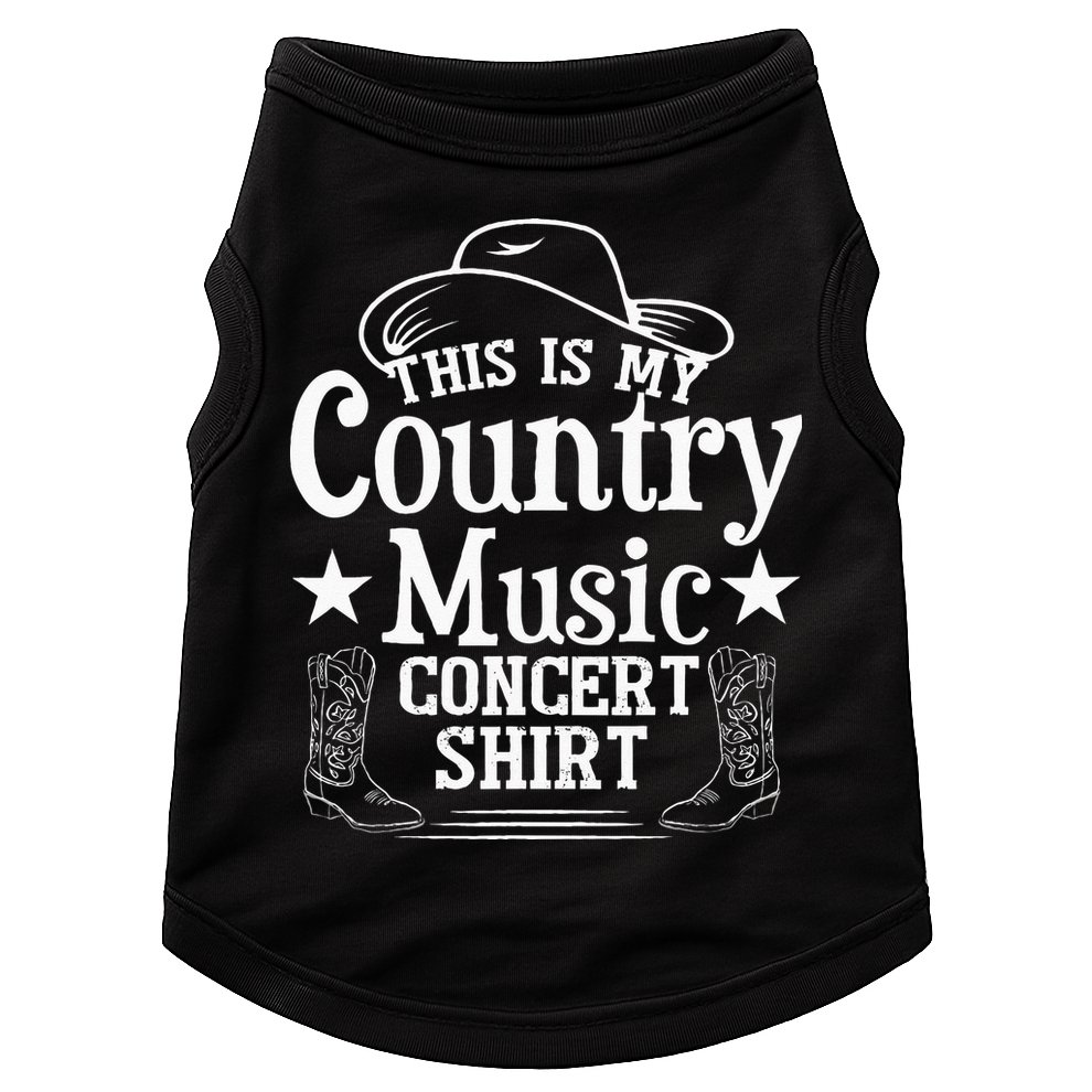 This Is My Country Music Concert Doggie Tank