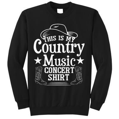 This Is My Country Music Concert Sweatshirt