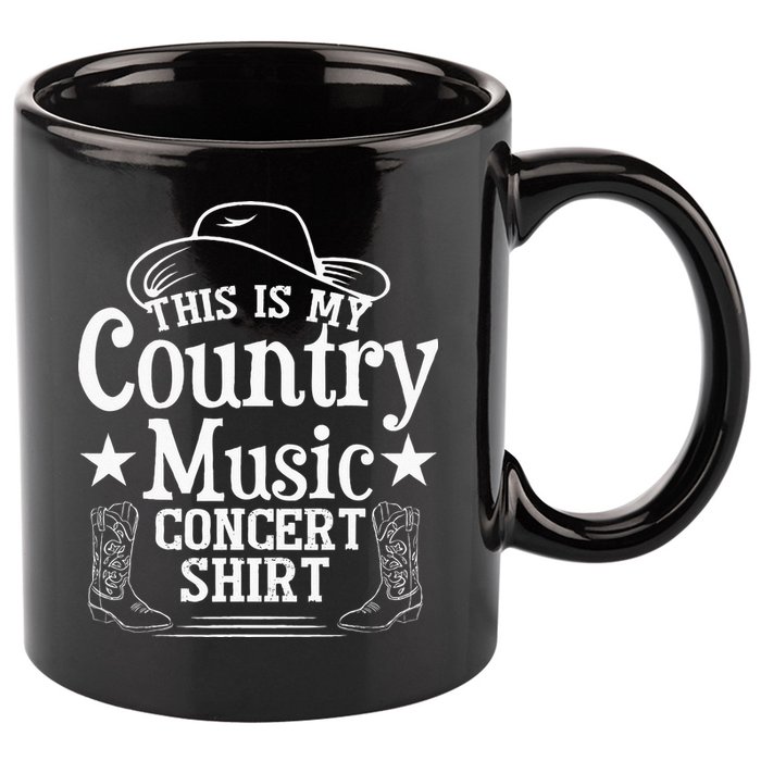 This Is My Country Music Concert 11oz C Handle Ceramic Mug