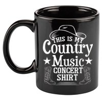 This Is My Country Music Concert 11oz C Handle Ceramic Mug