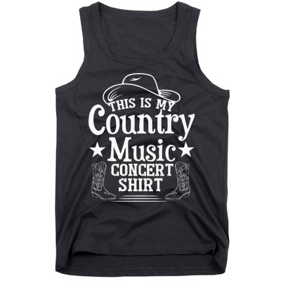 This Is My Country Music Concert Tank Top