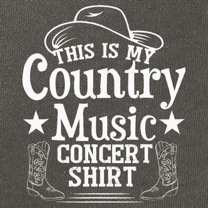 This Is My Country Music Concert Cotton Canvas Backpack