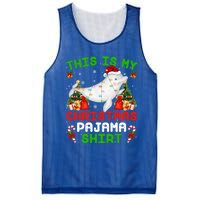 This Is My Christmas Pajama Gift Beluga Whale Christmas Cute Gift Mesh Reversible Basketball Jersey Tank