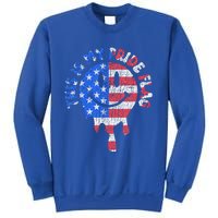 This Is My Pride Flag USA Happy Face American 4th of July Sweatshirt