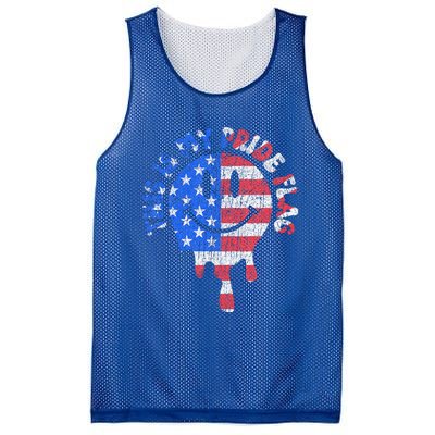 This Is My Pride Flag USA Happy Face American 4th of July Mesh Reversible Basketball Jersey Tank