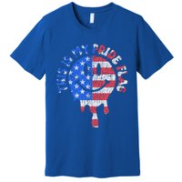 This Is My Pride Flag USA Happy Face American 4th of July Premium T-Shirt