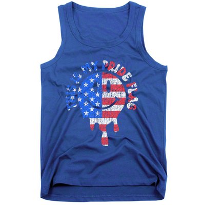 This Is My Pride Flag USA Happy Face American 4th of July Tank Top