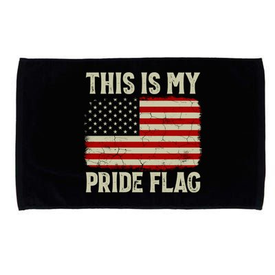 This Is My Pride Flag Patriotic American Flag, 4th of July  Microfiber Hand Towel