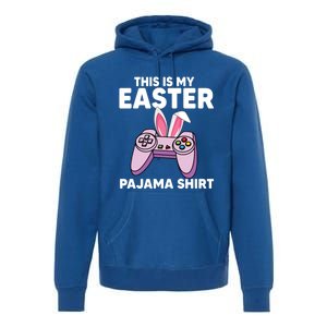 This Is My Easter Pajama Game Control Graphic Gaming Gift Premium Hoodie