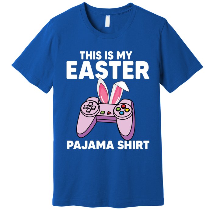 This Is My Easter Pajama Game Control Graphic Gaming Gift Premium T-Shirt