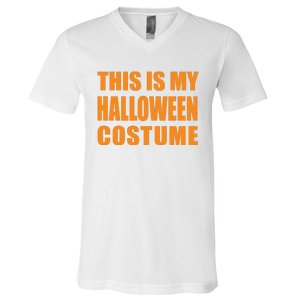 This Is My Halloween Costume Kids V-Neck T-Shirt