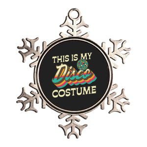 This Is My Disco Costume 70s 80s Retro Disco Party Metallic Star Ornament