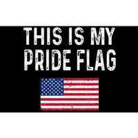 This Is My Pride Flag USA Patriotic American US For July 4th Bumper Sticker