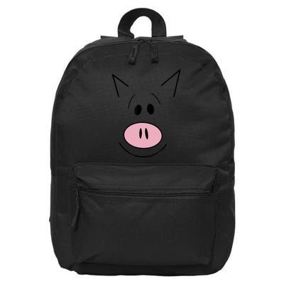 This Is My Book Character Costume Funny Piggy Kids Reading  16 in Basic Backpack