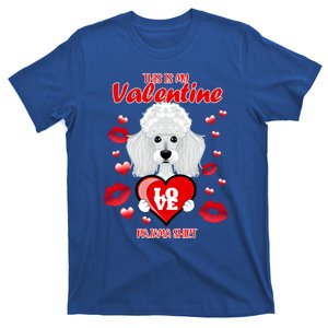 This Is My Valentine Pajama I Poodle Gift T-Shirt