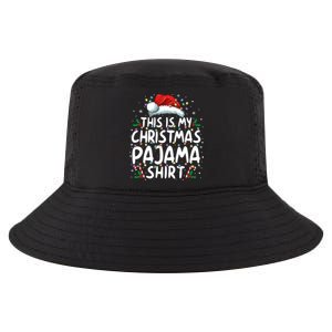 This Is My Christmas Pajama Funny Xmas Pjs Cool Comfort Performance Bucket Hat