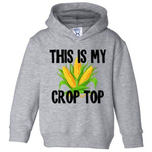 This is My Crop Top Hilarious Funny Meme Toddler Hoodie